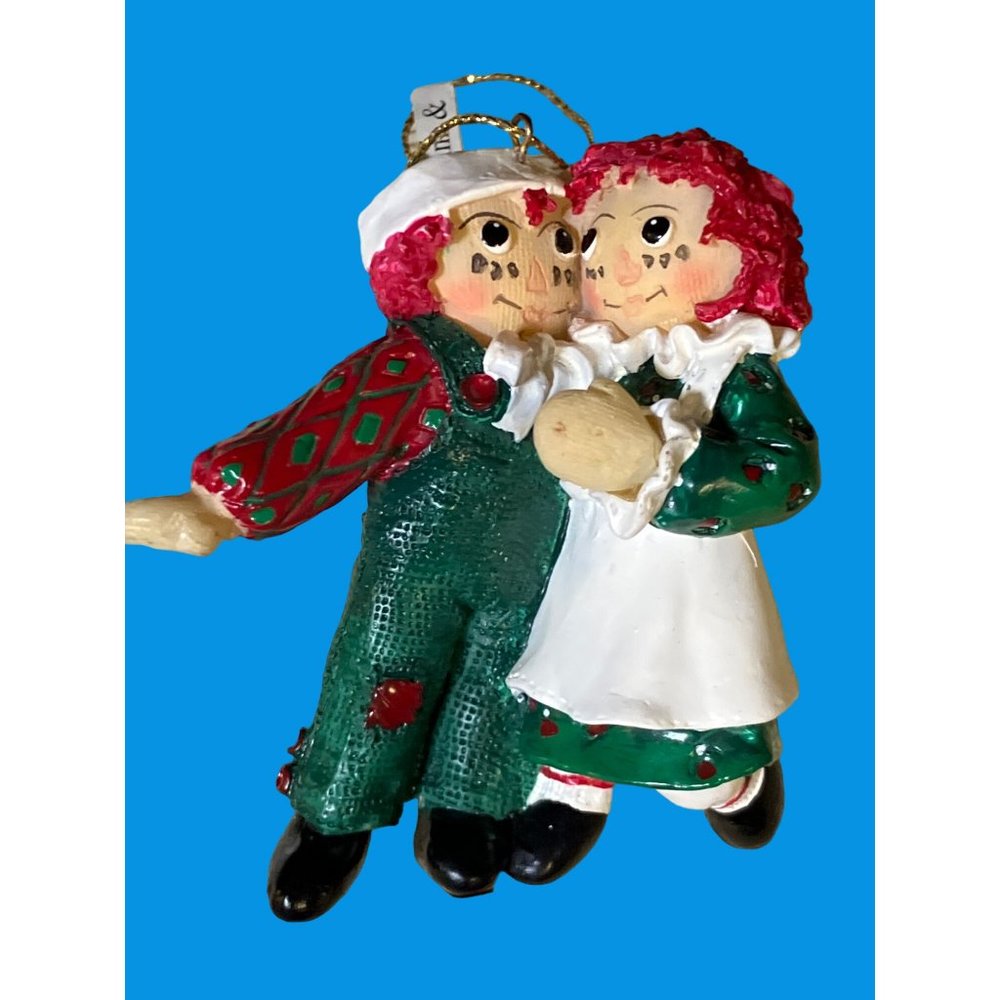 Hallmark Raggedy Ann and Andy Christmas Tree Ornament